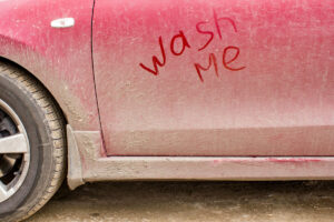 Dirty Car Needs A Car Wash